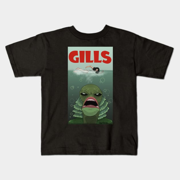 Gills Kids T-Shirt by Bat13SJx